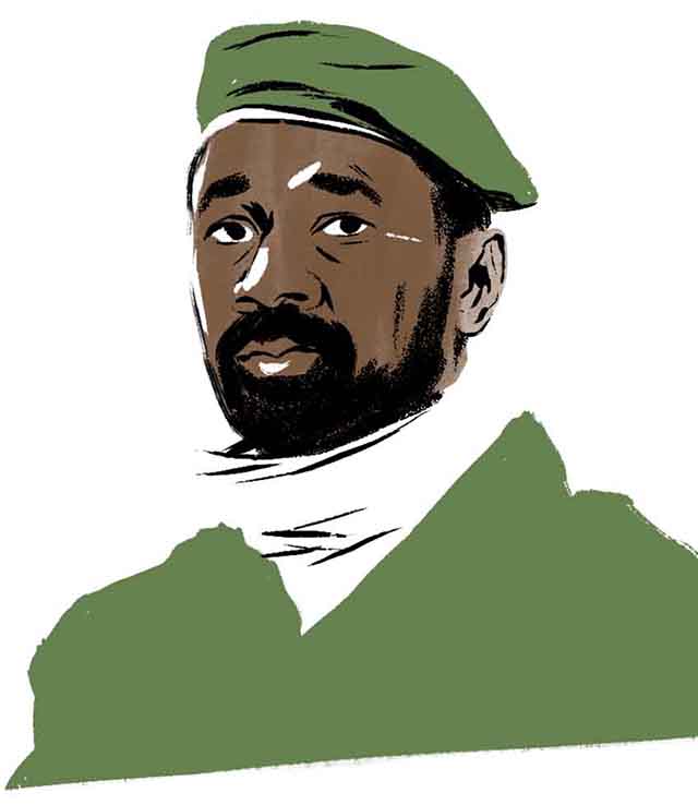 Portrait assimi goita half